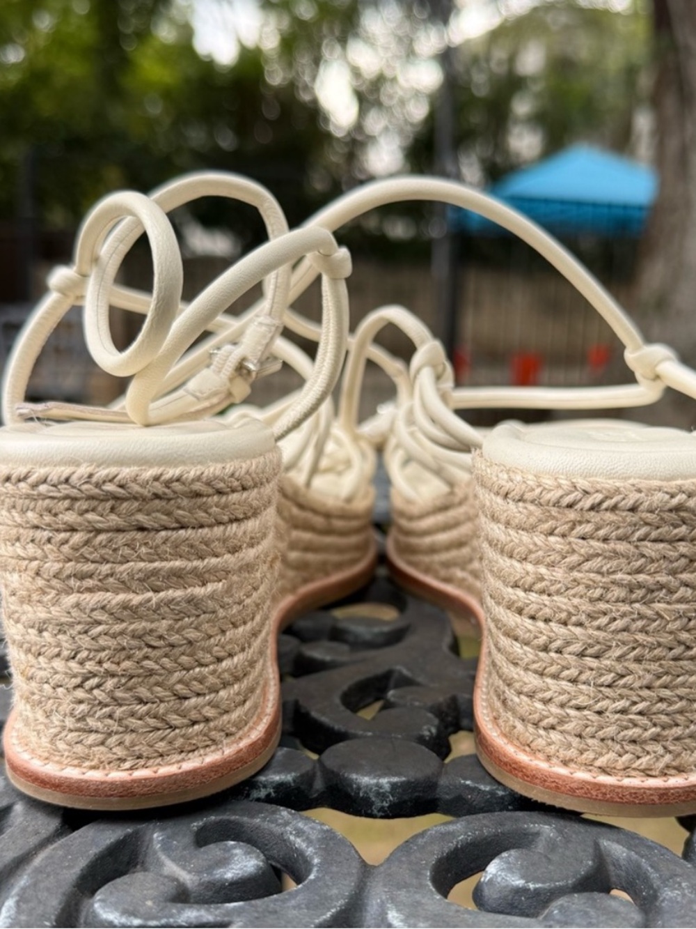 Paige "Julia" strappy wedge sandals - size 8.5 SUPER comfortable! Never worn! - Picture 5 of 8